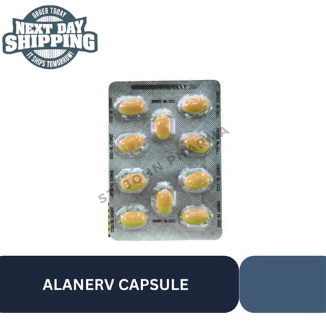 alanerv price|Alanerv 920mg Softgel Capsule [10 & 20 caps] .